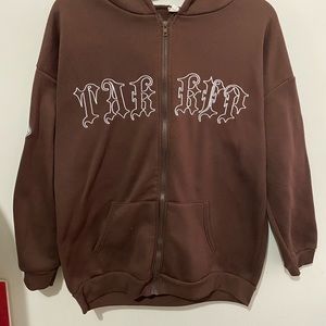vintage zip up hoodie